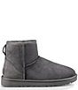 Color:Grey - Image 2 - UGG® Classic Mini II Stitch Detail Water-Resistant Cold Weather Booties