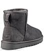 Color:Grey - Image 3 - UGG® Classic Mini II Stitch Detail Water-Resistant Cold Weather Booties