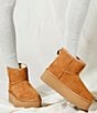 UGG Classic Mini Suede Family Matching Platform Booties | Dillard's