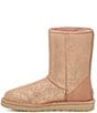Color:Arroyo - Image 4 - Classic Short Matte Marble Metallic Suede Cold Weather Mid Boots
