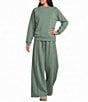 UGG Classic Wide Leg Knit Coordinating Pants - Image 3
