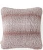 UGG Clyde Faux-Fur Ombre Design Decorative Throw Square Pillow - Image 2