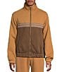UGG UGG® Color Blocked Tasman Track Jacket, Color:Chesnut - Image 1