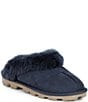 UGG Coquette Suede Signature Logo Detail Cold Weather Slippers - Image 1