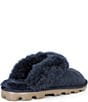 UGG Coquette Suede Signature Logo Detail Cold Weather Slippers - Image 3