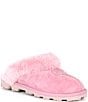 Color:Dusty Orchid - Image 1 - Coquette Suede Cold Weather Slippers