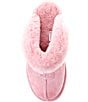 Color:Dusty Orchid - Image 5 - Coquette Suede Cold Weather Slippers