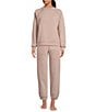 UGG Coordinating Cotton Fleece Elastic Waist Whipstitch Classic Sweatpants, Color:Dawn Patrol - Image 3
