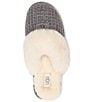 Color:Charcoal - Image 5 - Cozy Knit Slippers