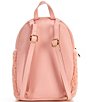 Color:Pink Opal - Image 2 - Dannie II Sheepskin Mini Backpack