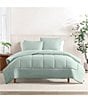 UGG Devon Reversible Quilted Comforter Mini Set, Color:Sky Gray - Image 1