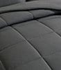 UGG Devon Reversible Quilted Comforter Mini Set, Color:Charcoal - Image 4