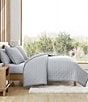UGG Devon UGGBraid Quilt Set, Color:Gray - Image 4