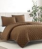 UGG Devon UGGBraid Quilt Set, Color:Chestnut - Image 1