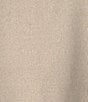 UGG Emaryld Peached Knit Short Sleeve Tee & Cargo Short Lounge Set, Color:Oatmeal Heather - Image 3