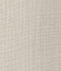 UGG Embrook Cotton Gauze Chest Pocket Button-Front Notch Collar Coordinating Lounge Top, Color:Nimbus - Image 4