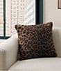 UGG Everett Black Leopard Decorative Square Pillow - Image 3