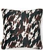 UGG Everett Faux Fur Cow Print Decorative Accent Pillow - Image 1