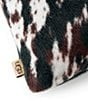 UGG Everett Faux Fur Cow Print Decorative Accent Pillow - Image 5