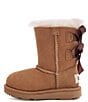 Color:Chestnut - Image 4 - Girls' Bailey Bow II Water Resistant Boots (Infant)