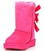 Color:Berry - Image 4 - Girls' Bailey Bow II Water Resistant Boots (Toddler)