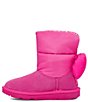 Color:Rock Rose - Image 4 - UGG® Girls' Bailey Bow Maxi Wavelength Cold Weather Boots (Youth)