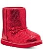 Color:Red - Image 1 - Girls' Classic II Gel Hearts Boots (Youth)