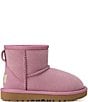 UGG Kids' Classic Mini II Suede Water Resistant Family Matching Booties (Infant) - Image 6