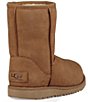 Color:Chestnut - Image 3 - UGG® Kids' Classic Short II Waterproof Cold Weather Boots (Youth)