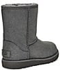 Color:Grey - Image 3 - UGG® Kids' Classic Short II Waterproof Winter Boots (Infant)