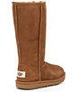 Color:Chestnut - Image 3 - UGG® Girls' Classic Tall II Water Resistant Boots (Youth)