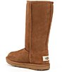 Color:Chestnut - Image 4 - UGG® Girls' Classic Tall II Water Resistant Boots (Youth)