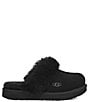Color:Black - Image 2 - Kids' Cozy II Suede Slip-On Slippers (Youth)