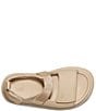 Color:Sea Salt - Image 5 - Girls' GoldenGlow Chunky Sandals (Youth)