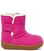Color:Rock Rose - Image 2 - Girls' Keelan Boot Crib Shoes (Infant)