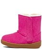 Color:Rock Rose - Image 4 - Girls' Keelan Boot Crib Shoes (Infant)