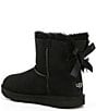 Color:Black - Image 3 - Girls' Mini Bailey Bow II Water Resistant Boots (Toddler)