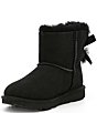 Color:Black - Image 5 - Girls' Mini Bailey Bow II Water Resistant Boots (Toddler)
