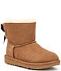 Color:Chestnut - Image 1 - Girls' Mini Bailey Bow II Water Resistant Boots (Youth)