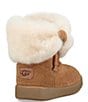 Color:Chestnut - Image 3 - Girls' Ramona Suede Crib Boots (Infant)
