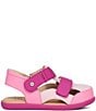 Color:Sugilite/Strawberry Milkshake - Image 2 - Girls' Rowan Washable Fisherman Sandals (Infant)
