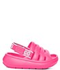 Color:Taffy Pink - Image 2 - UGG® Girls' Sport Yeah Slides (Infant)