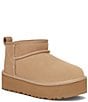 Color:Sand - Image 1 - Girls' Ultra Mini Platform Boots (Youth)