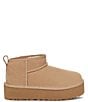 Color:Sand - Image 2 - Girls' Ultra Mini Platform Boots (Youth)