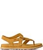 UGG® Goldengaze Suede Toe Post Ankle Strap Sandals - Image 2