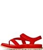UGG® Goldengaze Suede Toe Post Ankle Strap Sandals - Image 3
