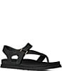 UGG GoldenGaze Toe Post Leather Sandals - Image 1
