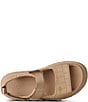 UGG GoldenGlow Embossed Banded Hook-and-Loop Platform Sandals - Image 4