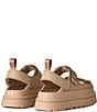 UGG GoldenGlow Embossed Banded Hook-and-Loop Platform Sandals - Image 6