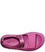 Color:Mangosteen - Image 5 - GoldenGlow Platform Sandals